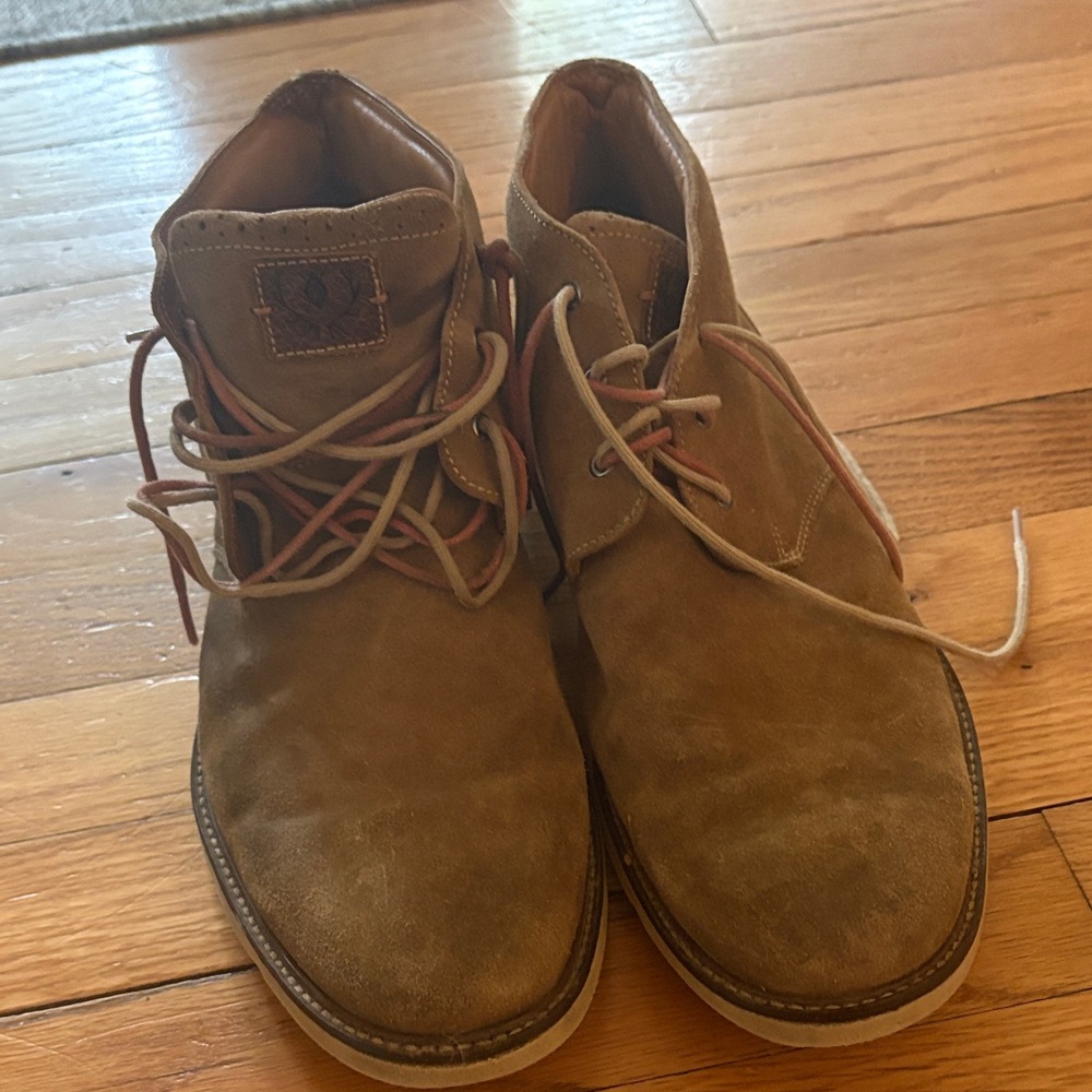 Martin Dingman Brown Suede Men's Boots size 9.5